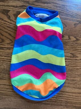 Frisco Dog Clothes Summer Tropical Waves Pet Shirt Size X Small